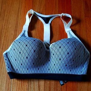 Incredible by Victoria Secret Black and White Sports bra